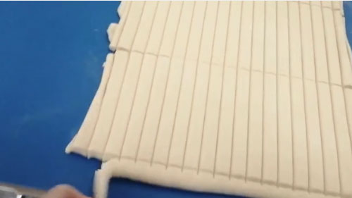 Cutting Table for Pastry Dough - Long Rectangle