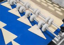 Croissant Production Line with Flat Die Cutting